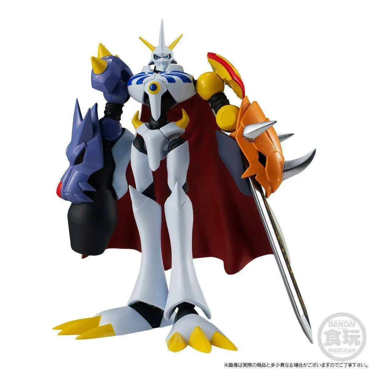 Original Bandai Digimon Adventure Zudomon Omegamon Alter-S Lilimon Box Eggs Collected Assembly Ornaments Figure Models  Gift