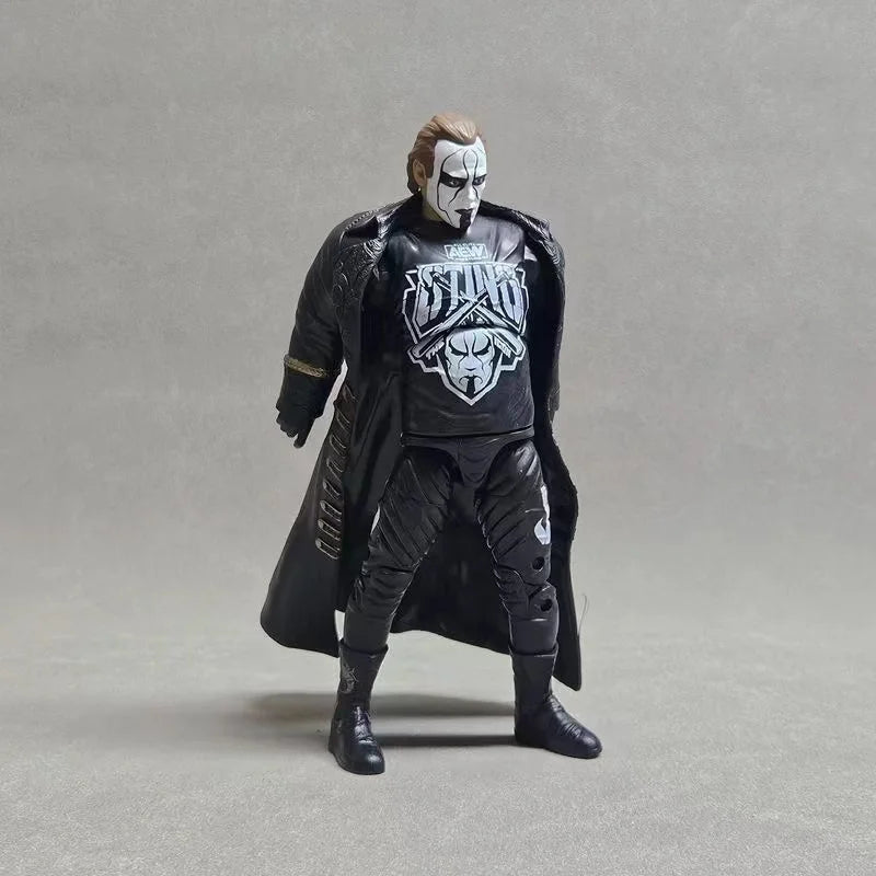 Original DA 6.5'' Sting MMA/WWE/AEW Stardust Figura Challenge Arena Wrestling Gladiator Moving Figure