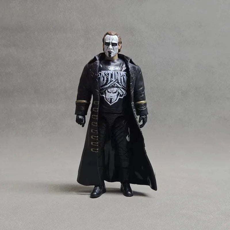 Original DA 6.5'' Sting MMA/WWE/AEW Stardust Figura Challenge Arena Wrestling Gladiator Moving Figure