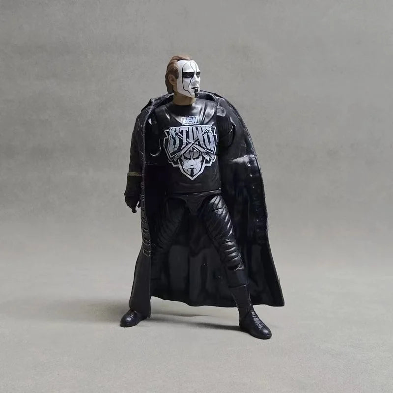 Original DA 6.5'' Sting MMA/WWE/AEW Stardust Figura Challenge Arena Wrestling Gladiator Moving Figure