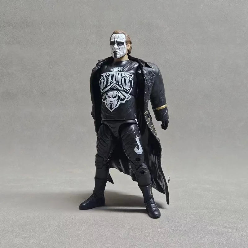 Original DA 6.5'' Sting MMA/WWE/AEW Stardust Figura Challenge Arena Wrestling Gladiator Moving Figure