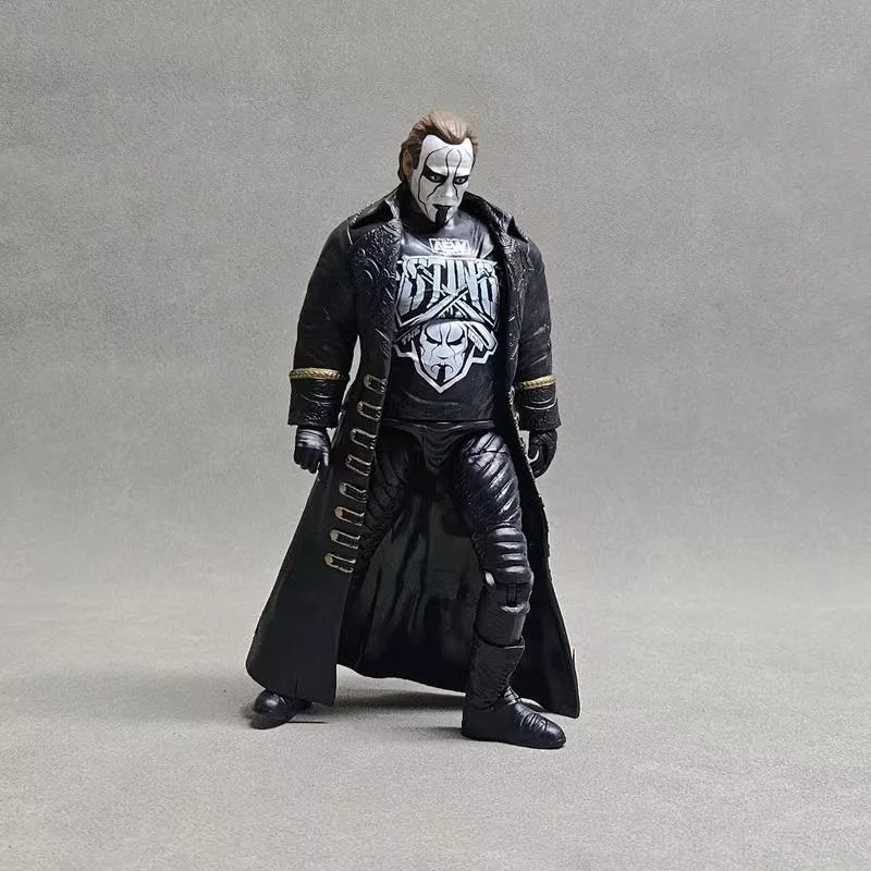 Original DA 6.5'' Sting MMA/WWE/AEW Stardust Figura Challenge Arena Wrestling Gladiator Moving Figure