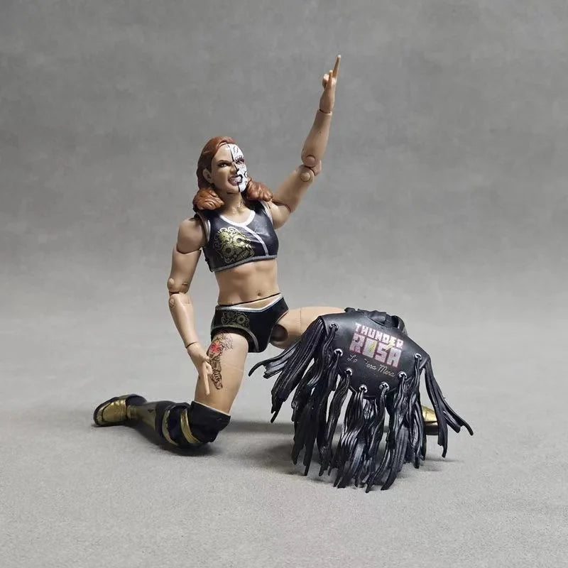 Original DA 6.5'' Thunder Rosa MMA/WWE/AEW Stardust Figura Challenge Arena Wrestling Gladiator Moving Figure