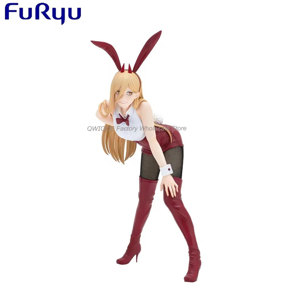 Original Genuine FuRyu BiCute Bunnies 25cm Power Bunny Girl Anime Figure