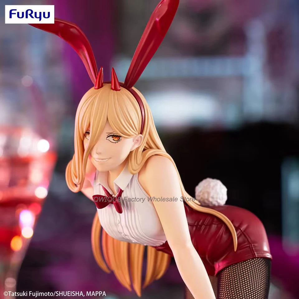 Original Genuine FuRyu BiCute Bunnies 25cm Power Bunny Girl Anime Figure