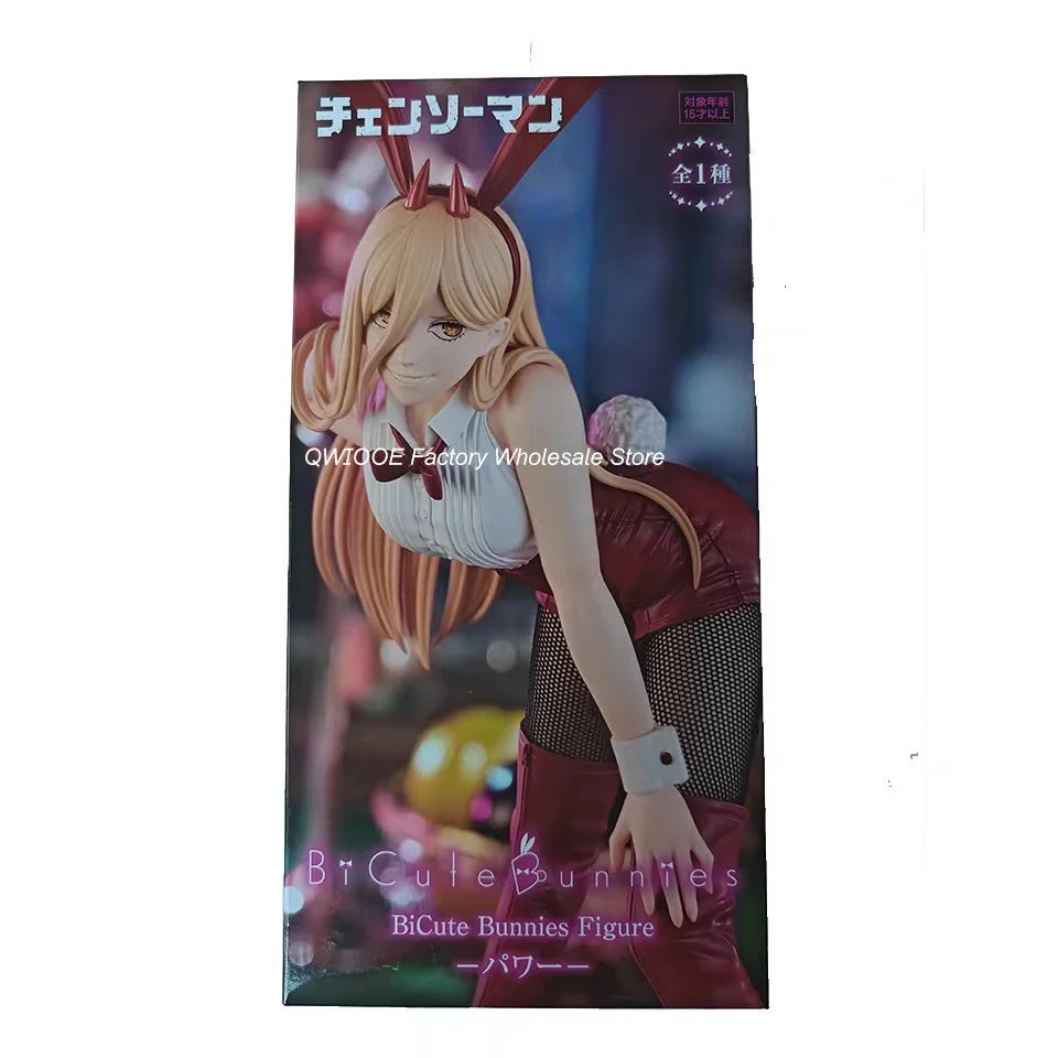 Original Genuine FuRyu BiCute Bunnies 25cm Power Bunny Girl Anime Figure