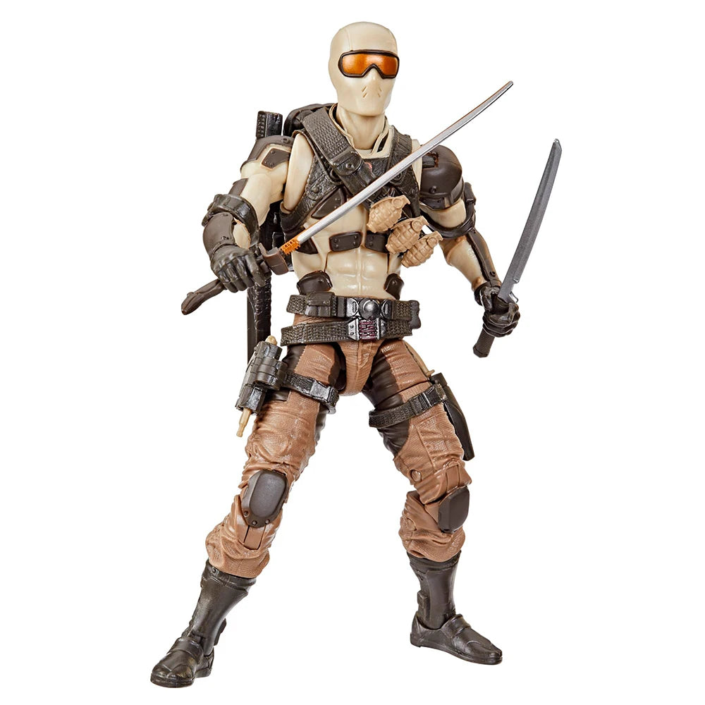 Original Hasbro G.i. Joe Classified Series 92 Desert Commando Snake Eyes Action Figure Model Toy Collection Gift