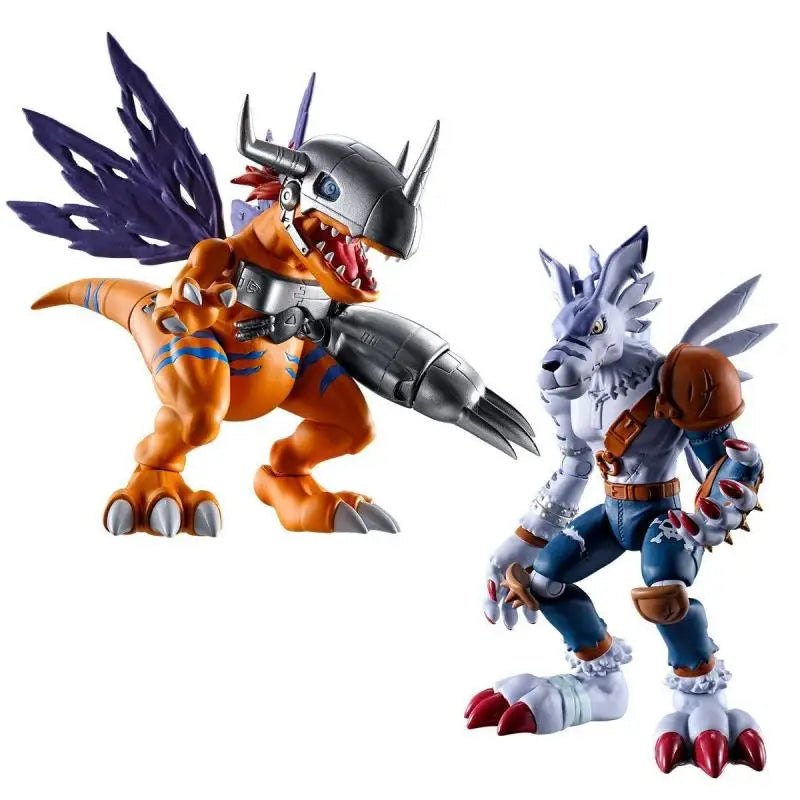 Original In Stock BANDAI Figure-rise Standard Anime Digimon Omegamon Garurumon Angemon Alphamon War Greymon Figure Action Model