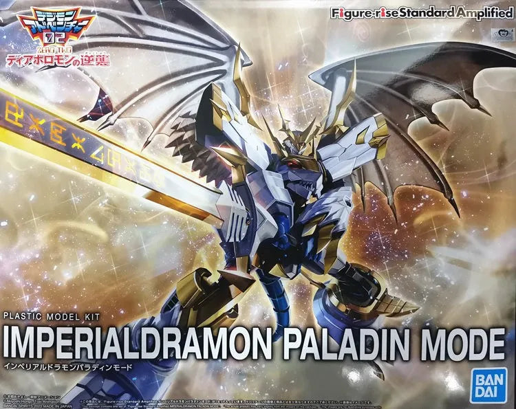 Original In Stock BANDAI Figure-rise Standard Anime Digimon Omegamon Garurumon Angemon Alphamon War Greymon Figure Action Model