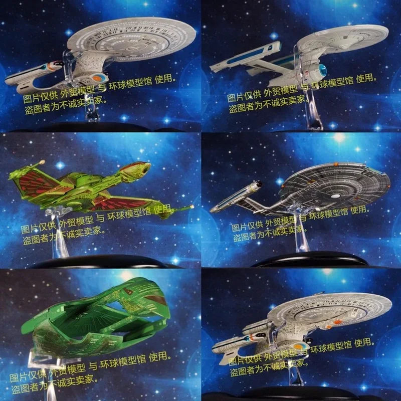 Original Star Treks Simulation Alloy Spacecraft Classic Series Metal Airship Vessel Action Figure Model Toys Collection