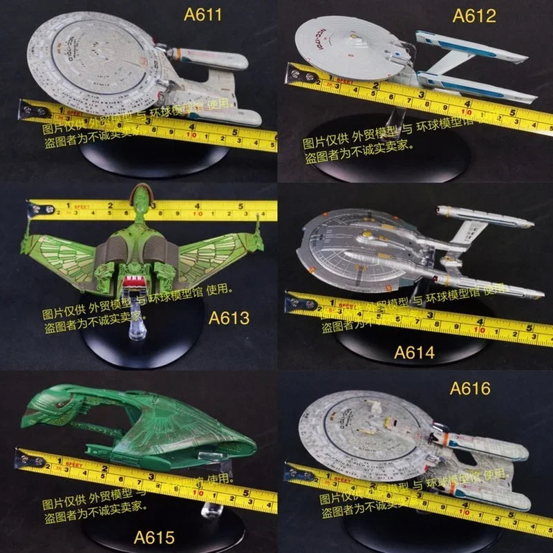 Original Star Treks Simulation Alloy Spacecraft Classic Series Metal Airship Vessel Action Figure Model Toys Collection