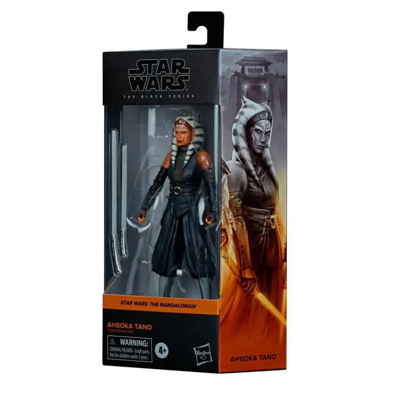 Original Star Wars The Black Series Ahsoka Tano (The Mandalorian) 6-Inch Action Figure toys for children with box