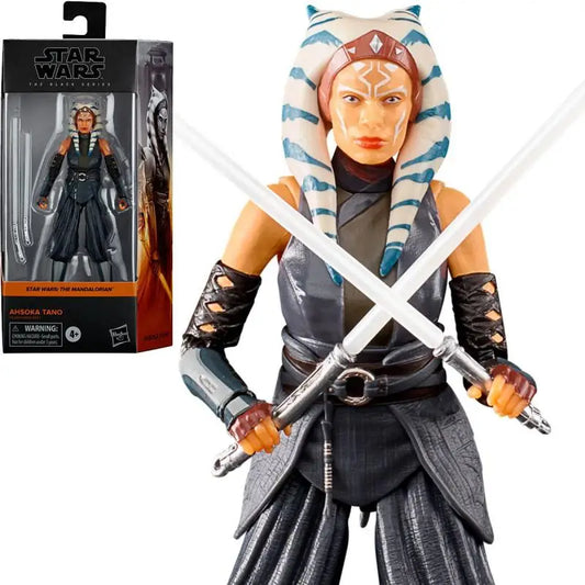 Original Star Wars The Black Series Ahsoka Tano (The Mandalorian) 6-Inch Action Figure toys for children with box