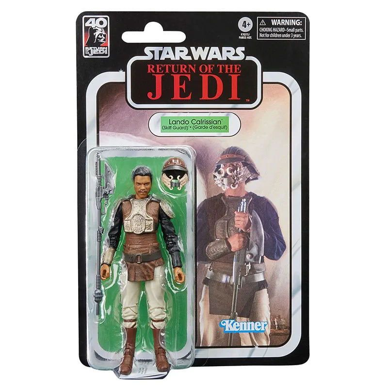 Original Star Wars The Black Series Return of the Jedi 40th Anniversary 6-Inch Lando Calrissian (Skiff Guard) Action Figure