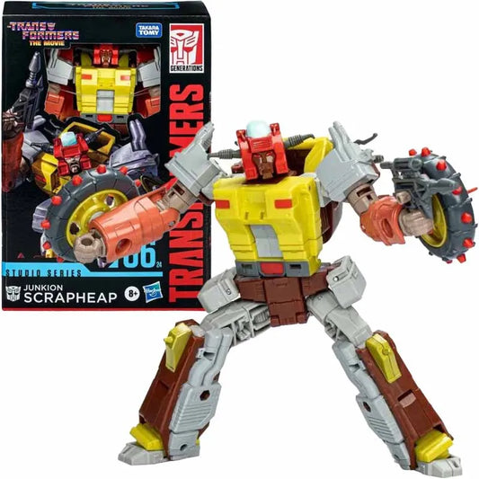 Original Transformers Studio Series Voyager Class Transformers - The Battle of Cybertron 86-24 Junkion Scrapheap Action Figure