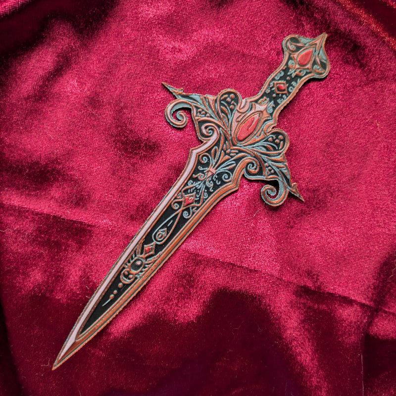 Ornate Medieval Sword Bookmark