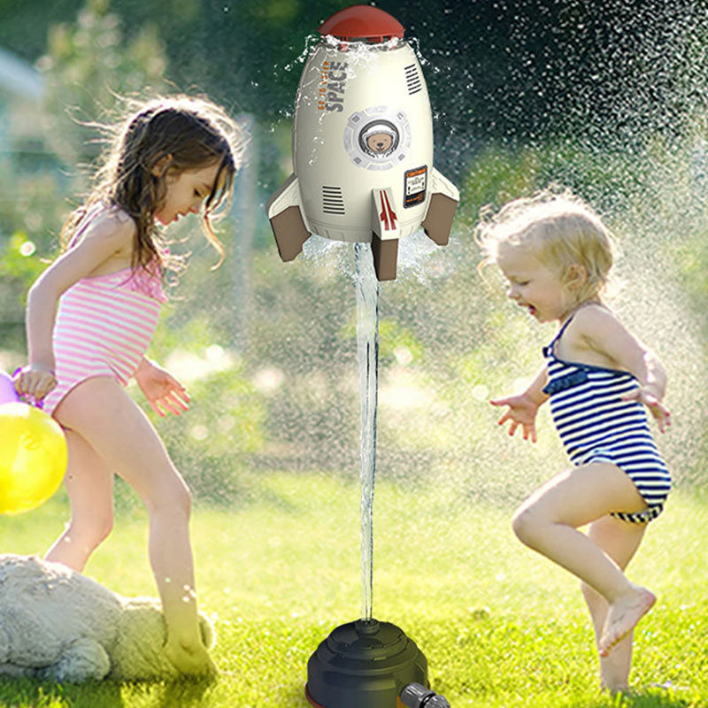 Outdoor Rocket Water Pressure Launcher Interactive Water Toy Sprayer