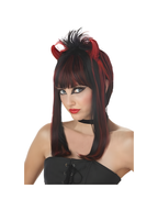 Women's Devil Horn Wig