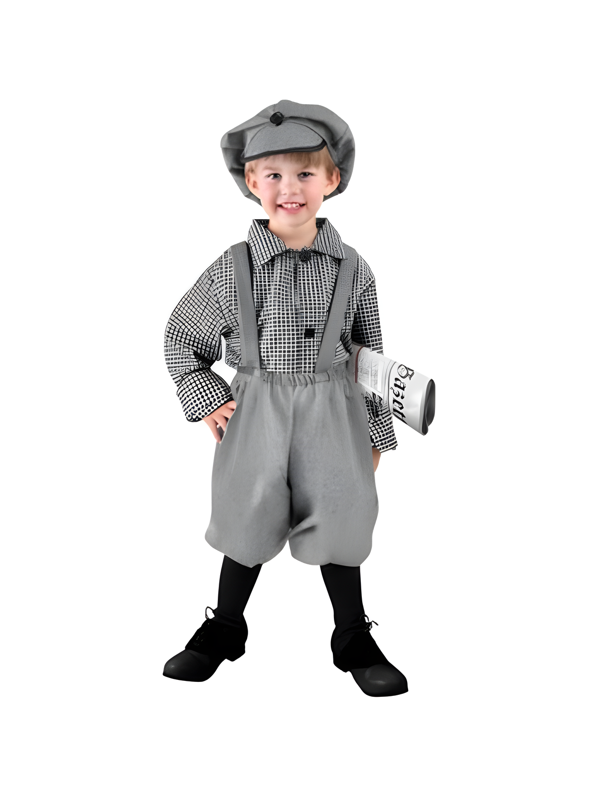 Toddler News Boy Costume