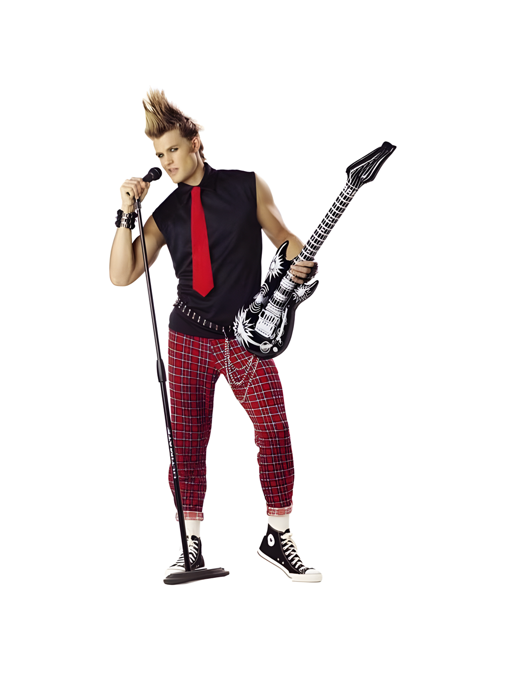 Adult Punk Rock Singer Costume