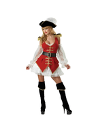 Adult Sexy Treasure Pirate Costume