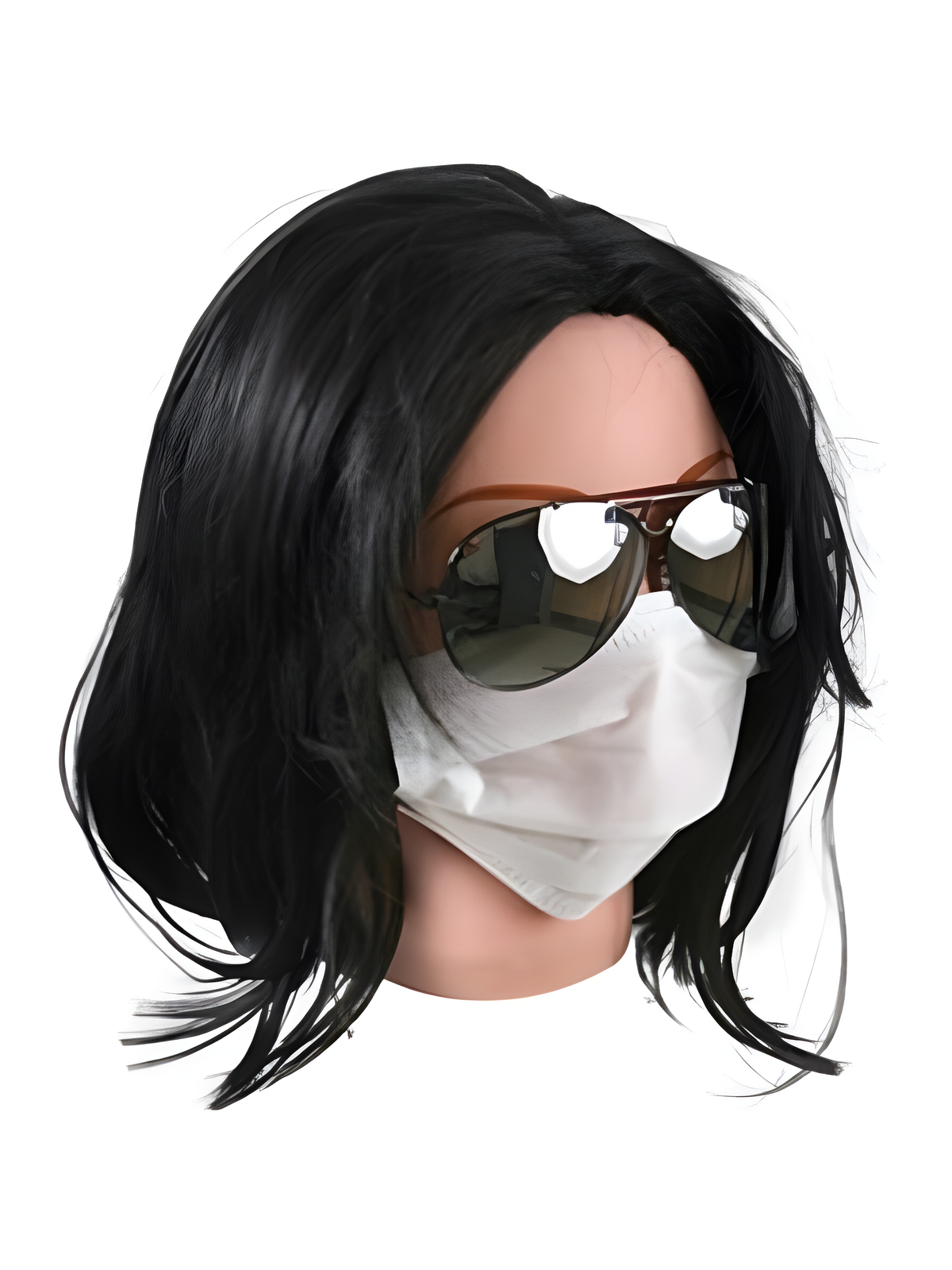 King of Pop Costume Wig