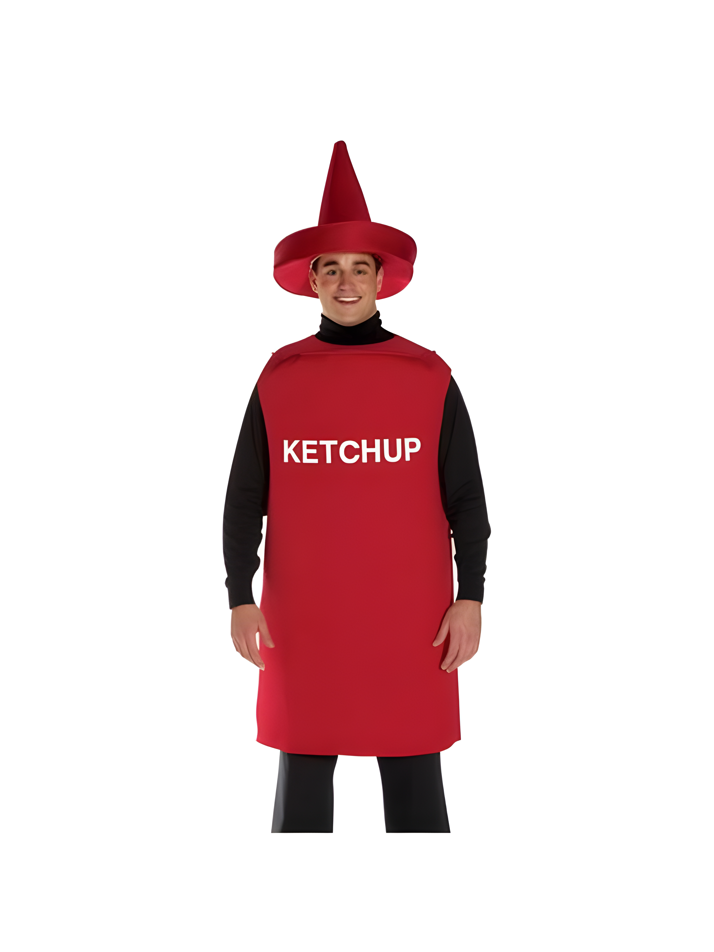 Adult Ketchup Bottle Costume