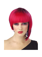 Women's Fuchsia Neo Punk Wig