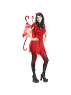 Adult Devil Fairy Girl Costume