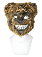 Scary Terror Bear Plush Costume Mask