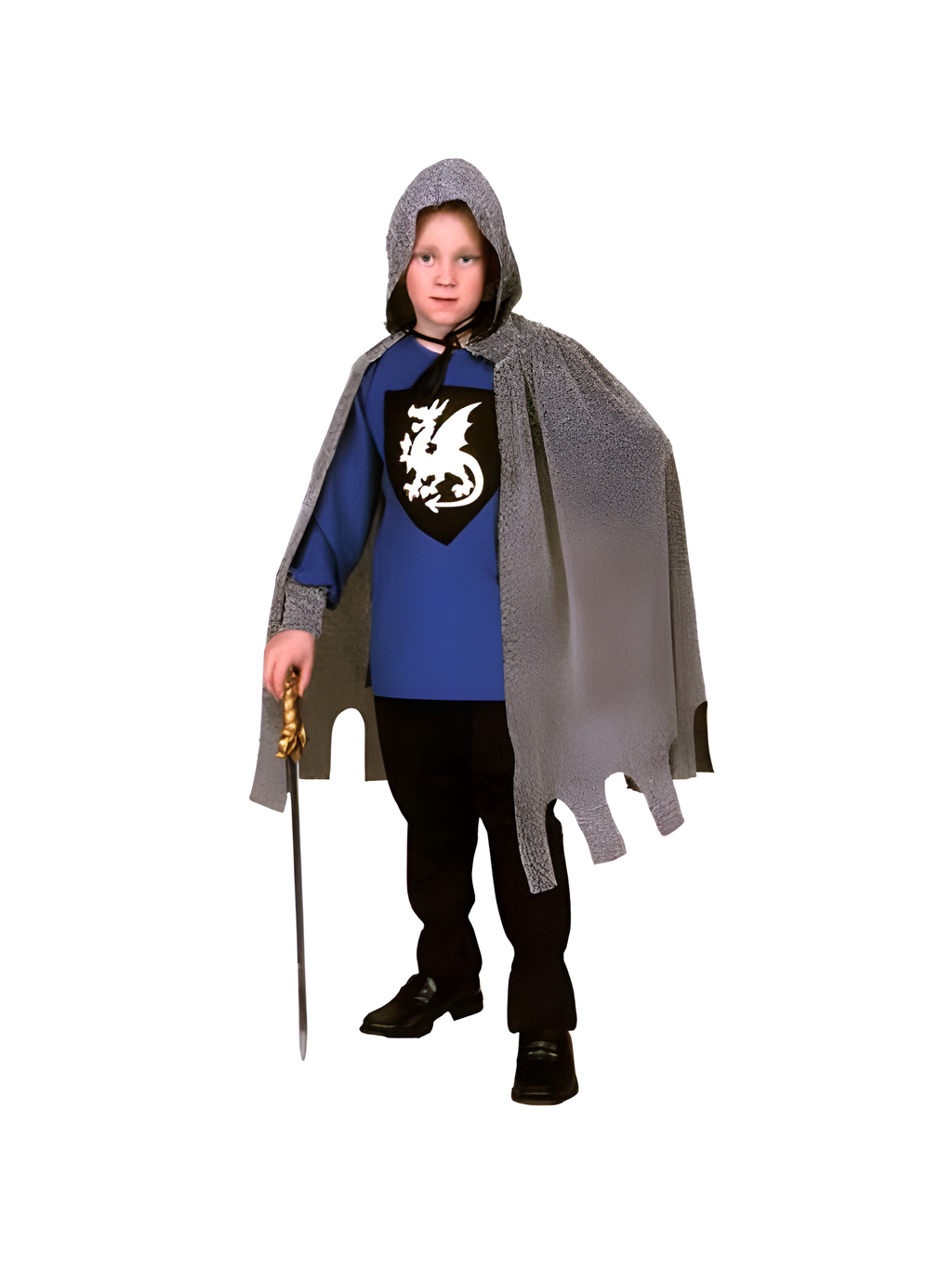 Child's Medieval Blue Dragon Knight