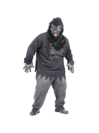 Adult Plus Size Easy Gorilla Costume