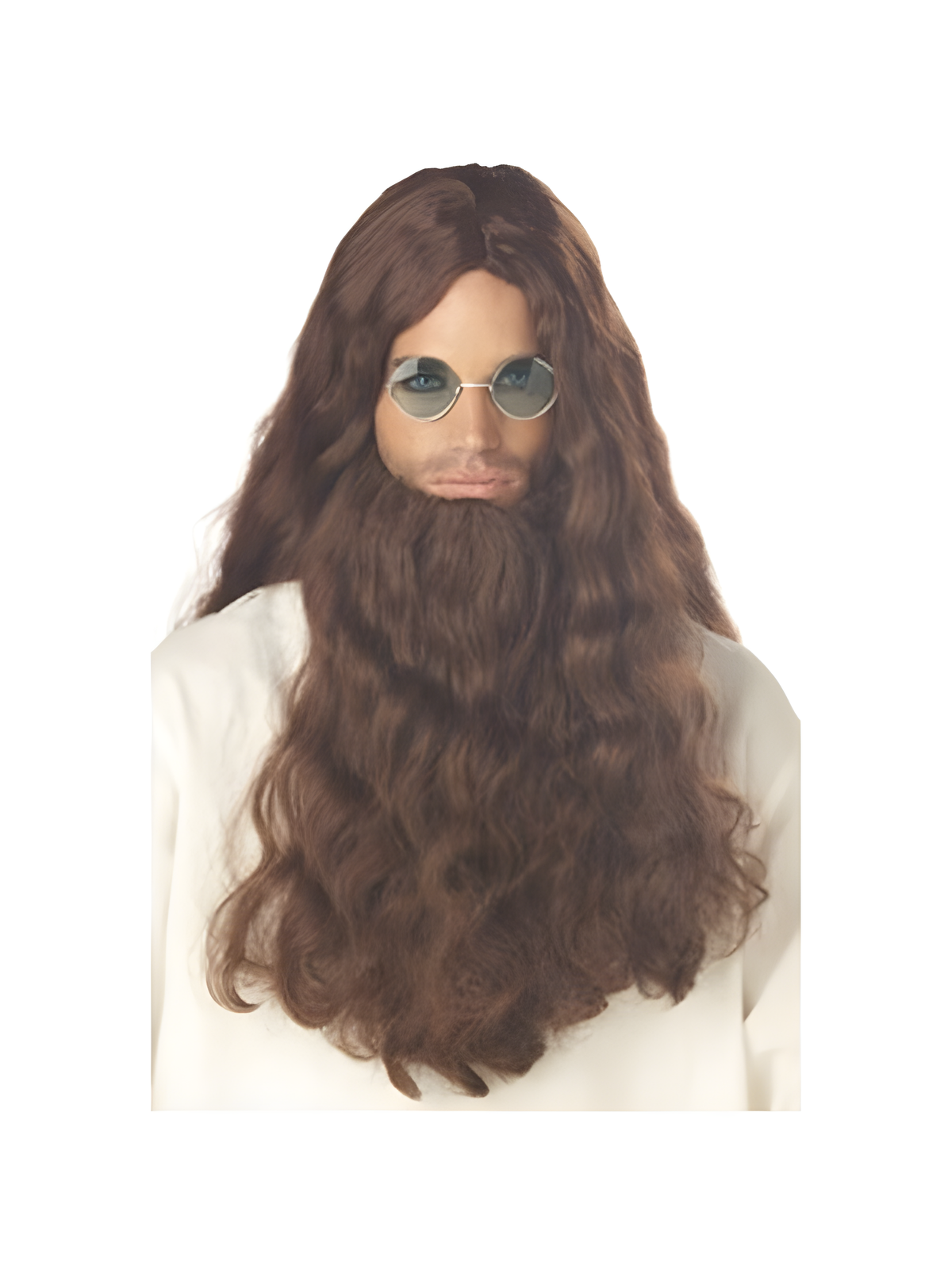 Men's Love Guru Costume Wig And Beard
