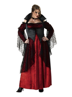 Adult Plus Size Vampiress Costume