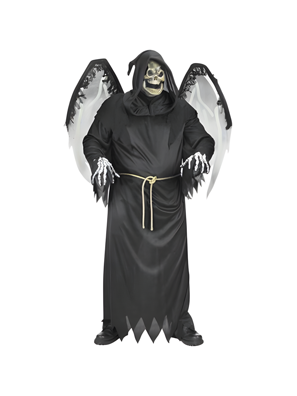 Adult Plus Size Winged Reaper Costume