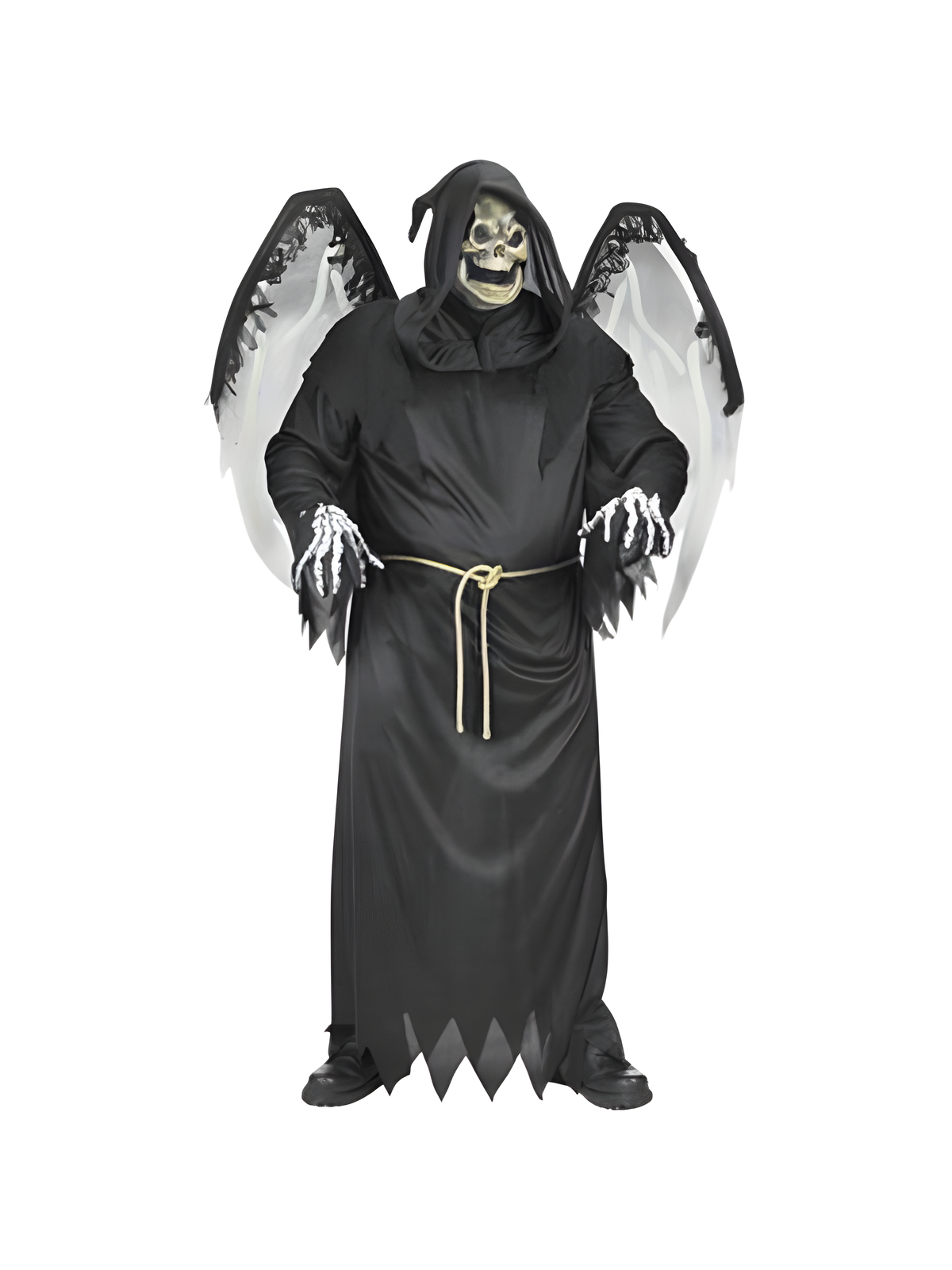 Adult Plus Size Winged Reaper Costume