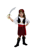 Toddler Pirate Girl Costume