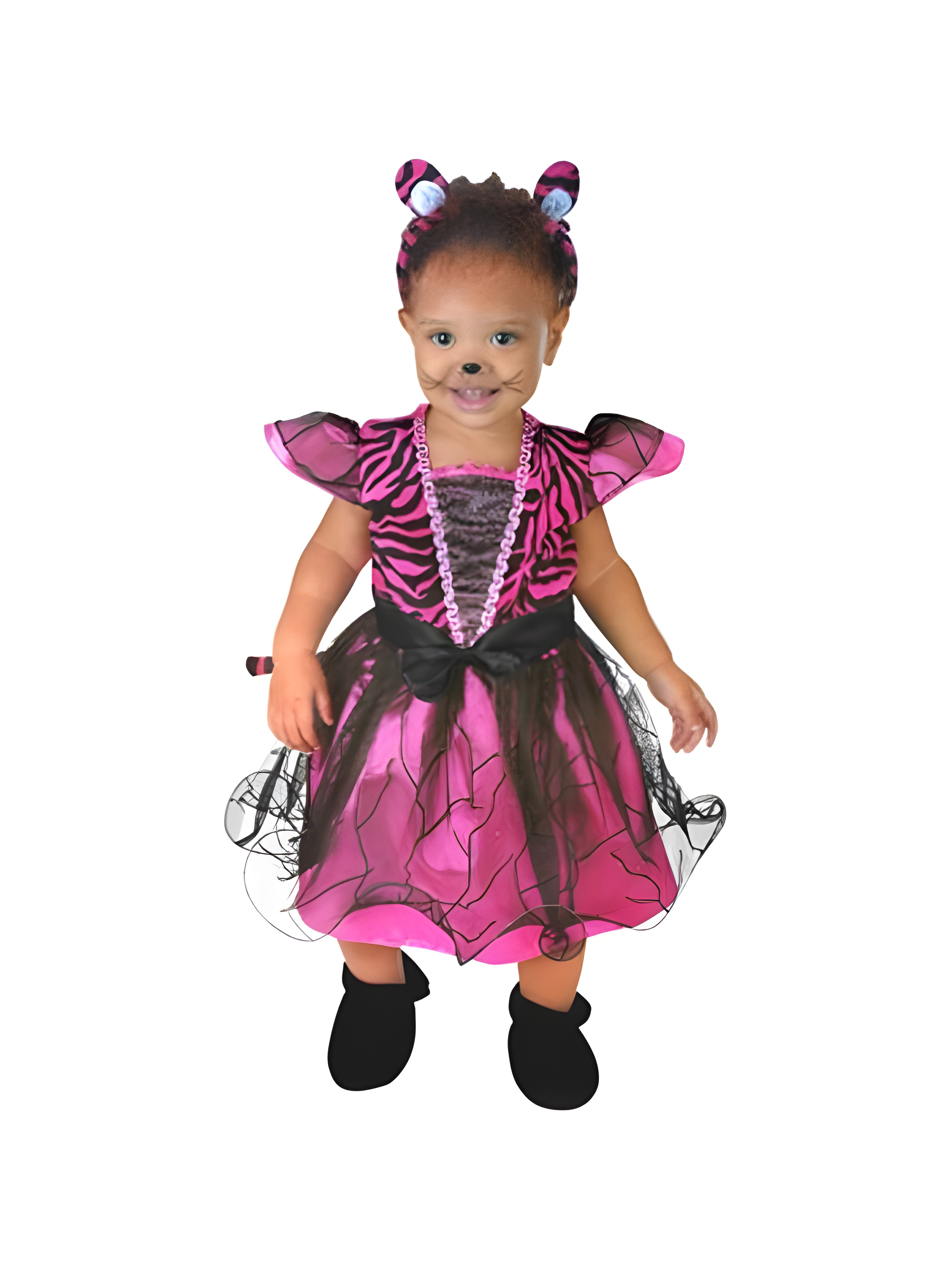 Baby Pink Tiger Costume Dress