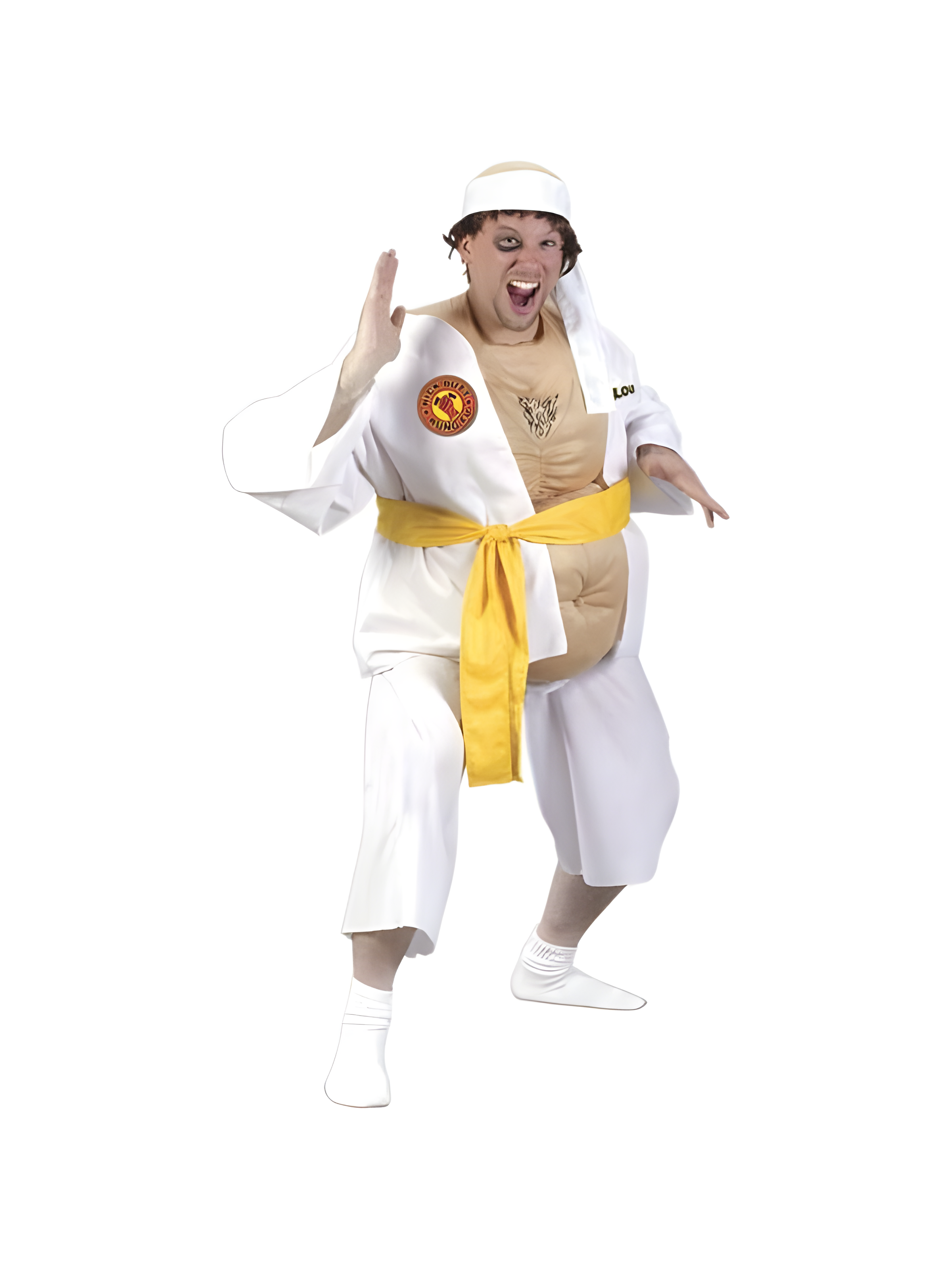 Adult Fat Karate Guy Costume