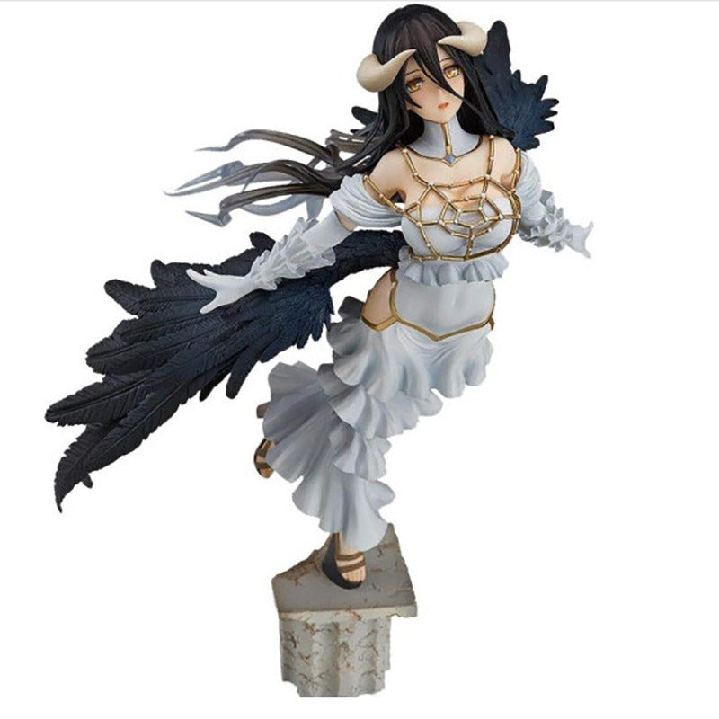 Overlord III Albedo So-Bin Ver. Anime Character Albedo PVC Action Figure Toy Overlord Statue Collectible Model Doll Adult Gift