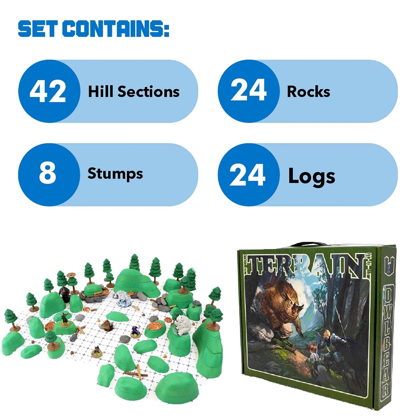 Owlbear Terrain Set - 
