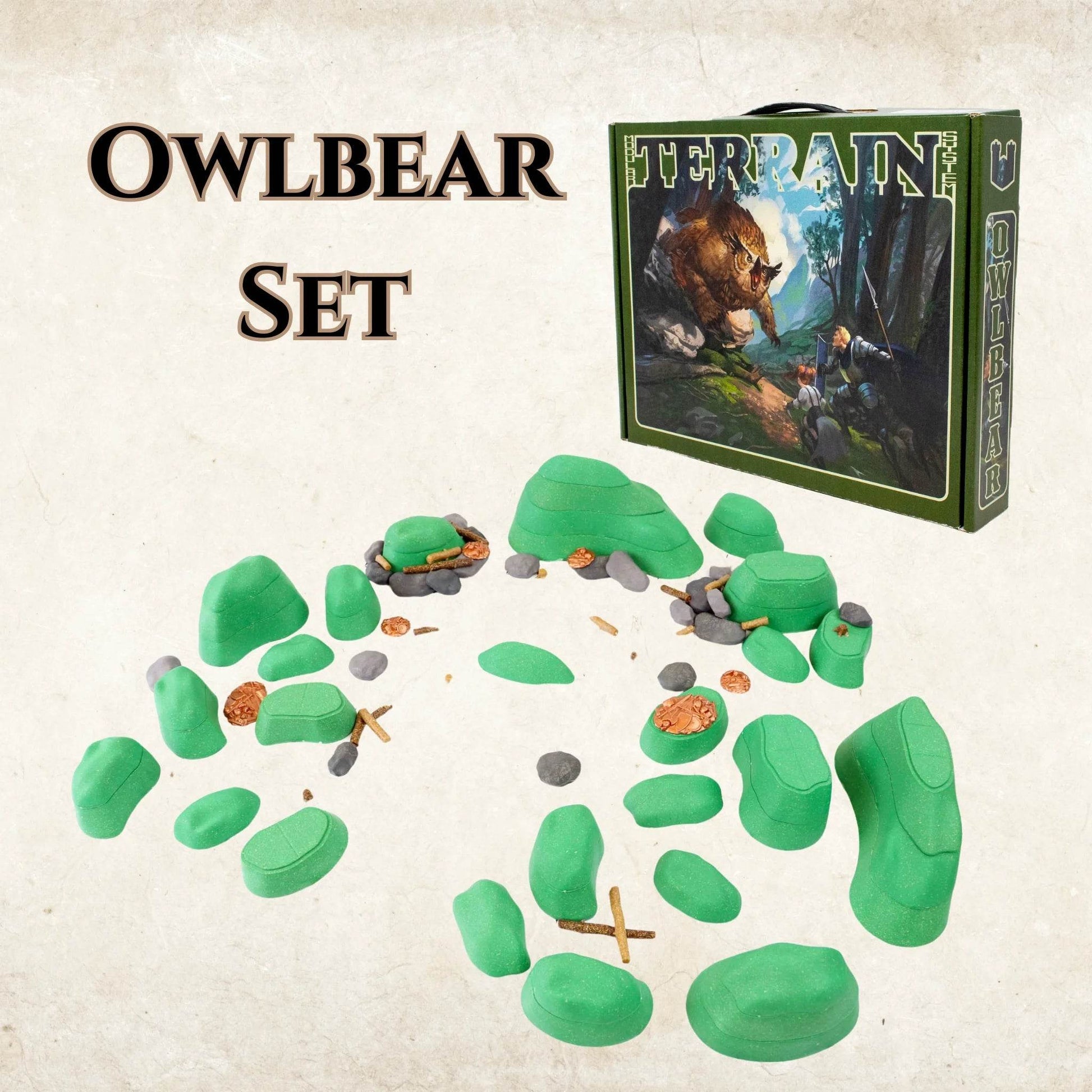 Owlbear Terrain Set - 