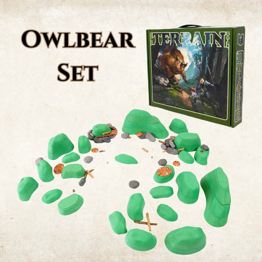Owlbear Terrain Set - 