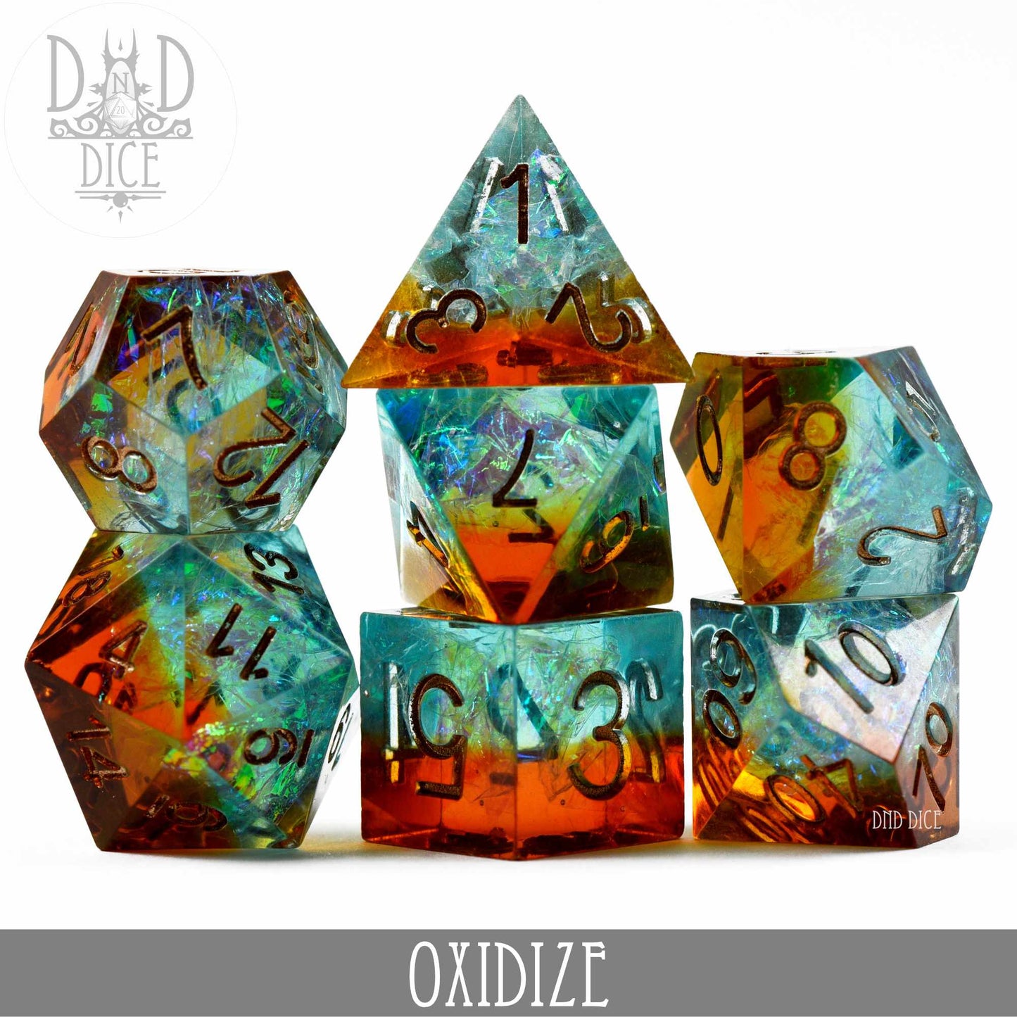 Oxidize Handmade Dice Set