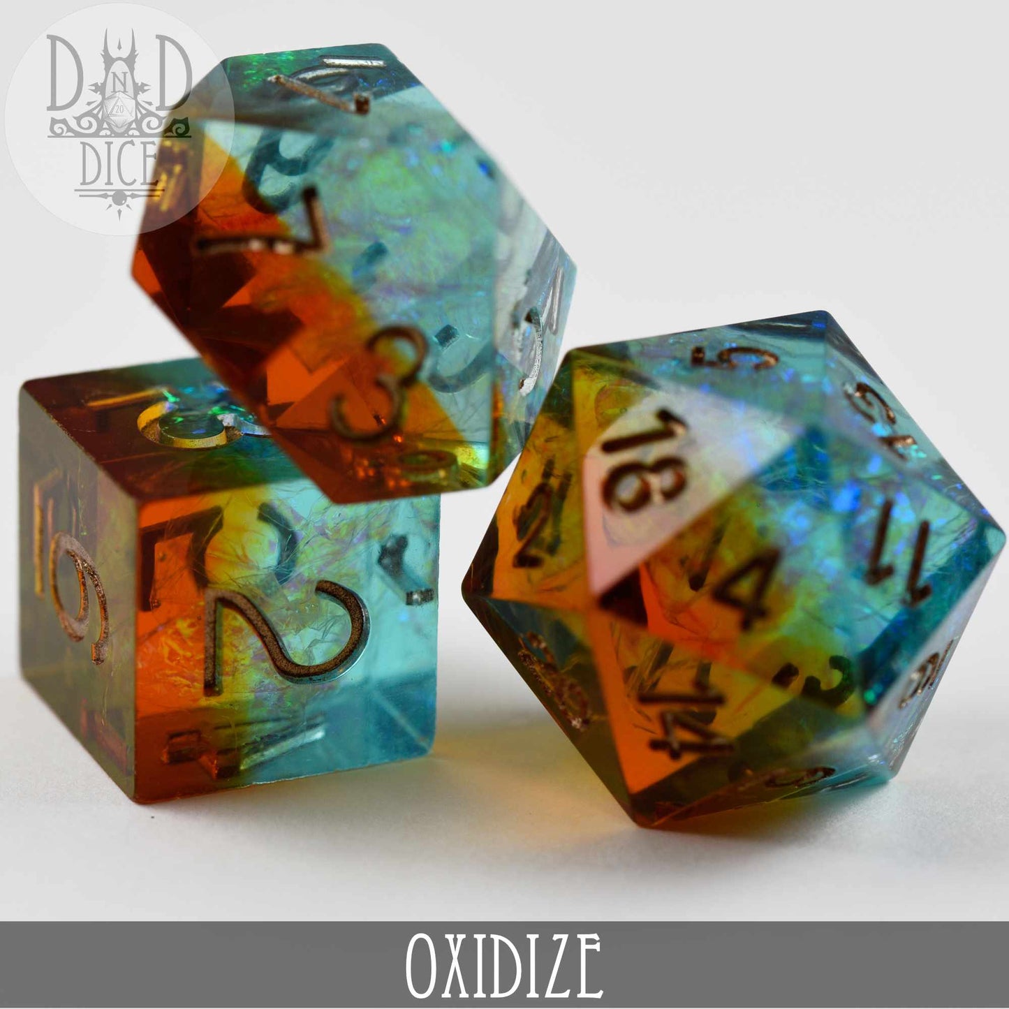 Oxidize Handmade Dice Set