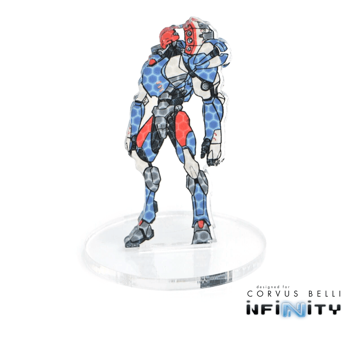 Infinity 3D Markers - Clausewitz Uhlans (40mm Camo -3)