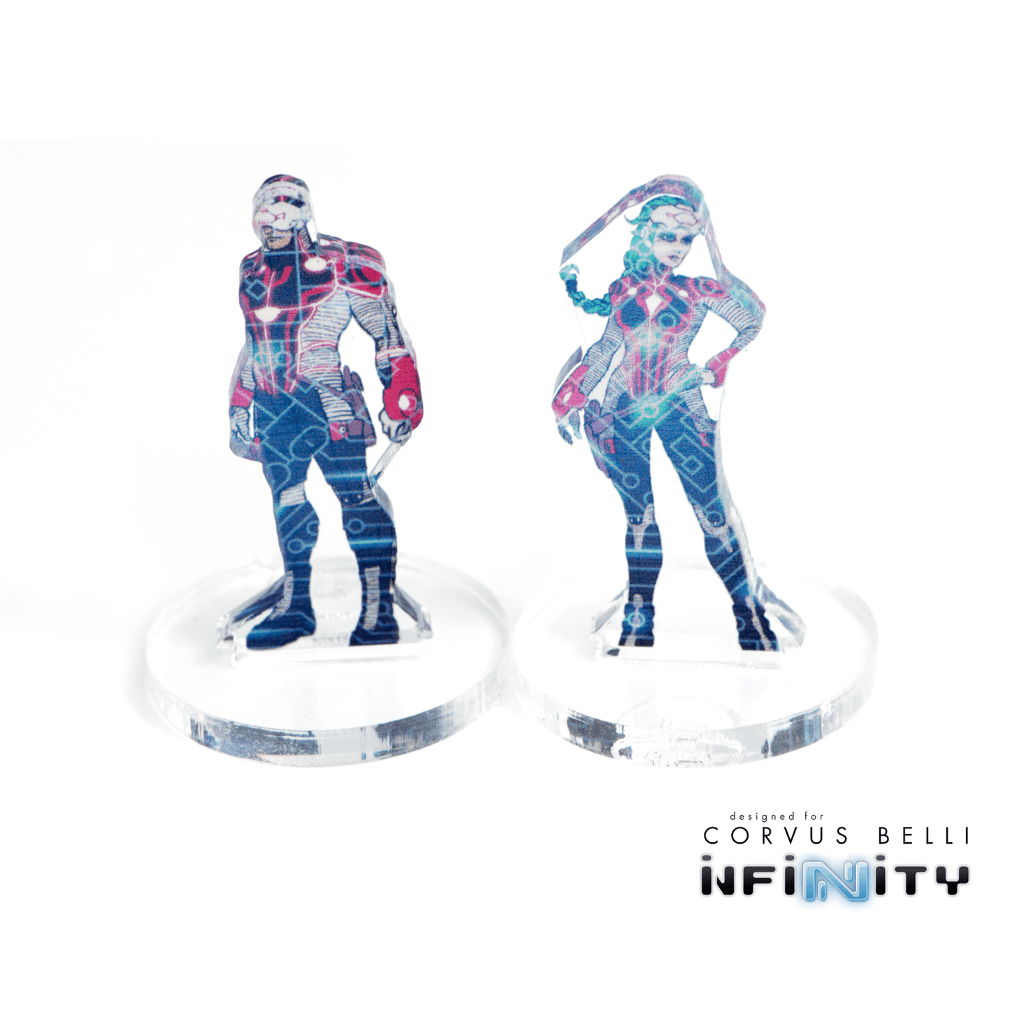 Infinity 3D Markers - Interventors (2x25mm Cybermask)