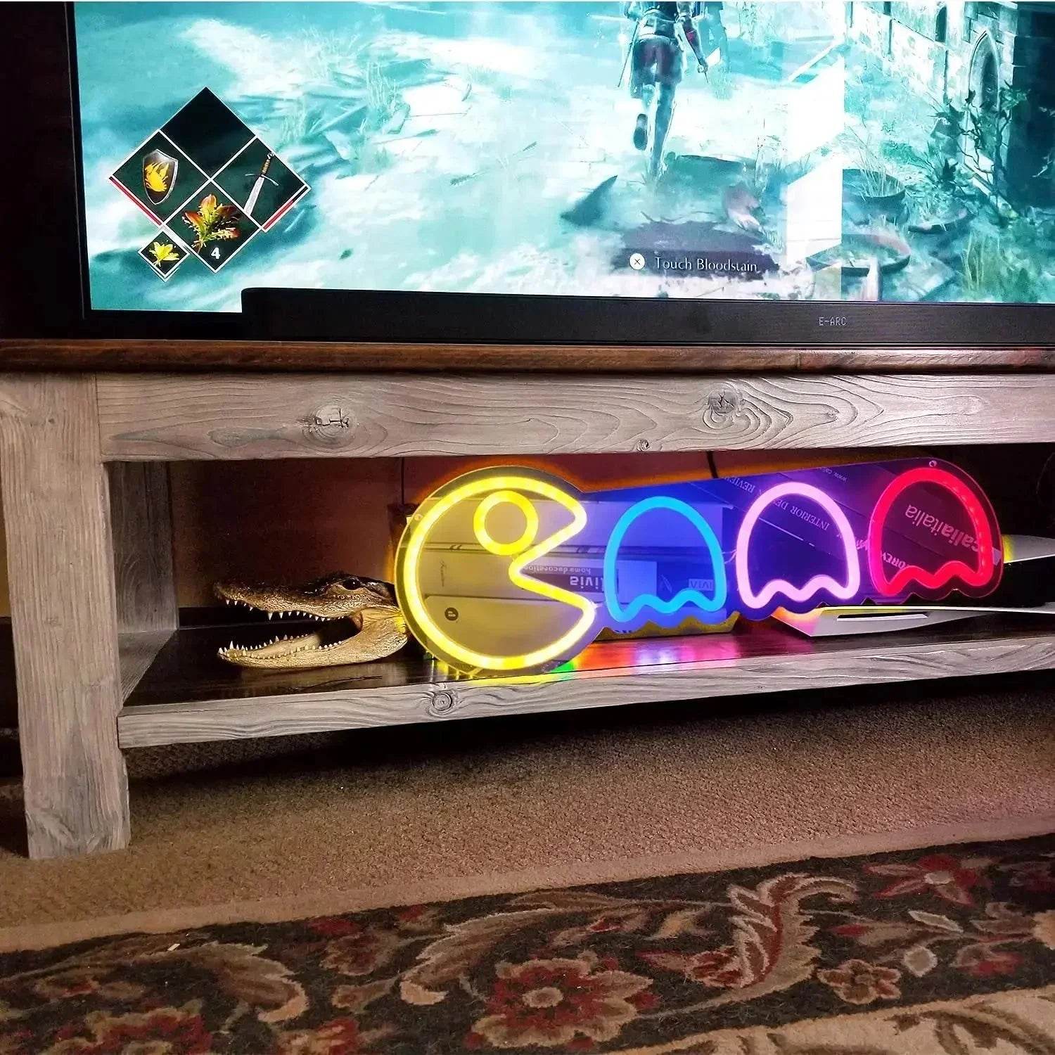 Pac Man LED Light Neon - A
