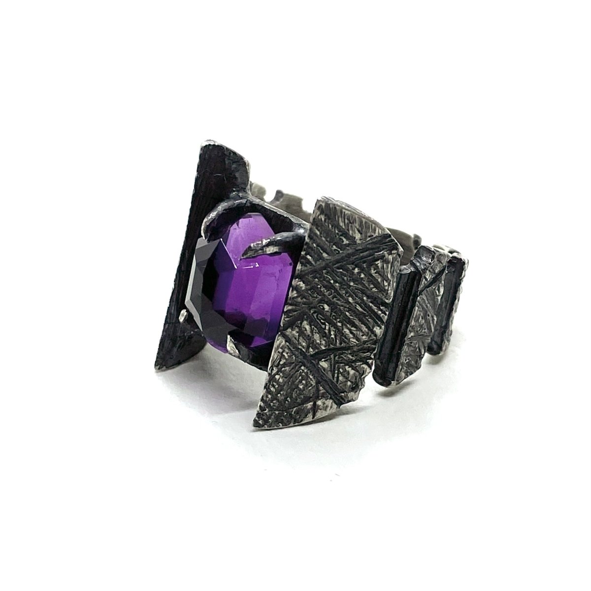 Paladin’s Curse Amethyst Ring Sterling silver Fulfilled Julian The 2nd