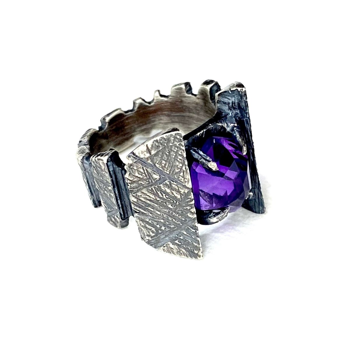 Paladin’s Curse Amethyst Ring Sterling silver Fulfilled Julian The 2nd